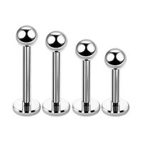 Implant Grade ASTM F136 Titanium With 3 MM Ball EXternaly Threaded Labret