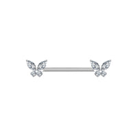 Implant Grade ASTM F136 Titanium Butterfly Push In
