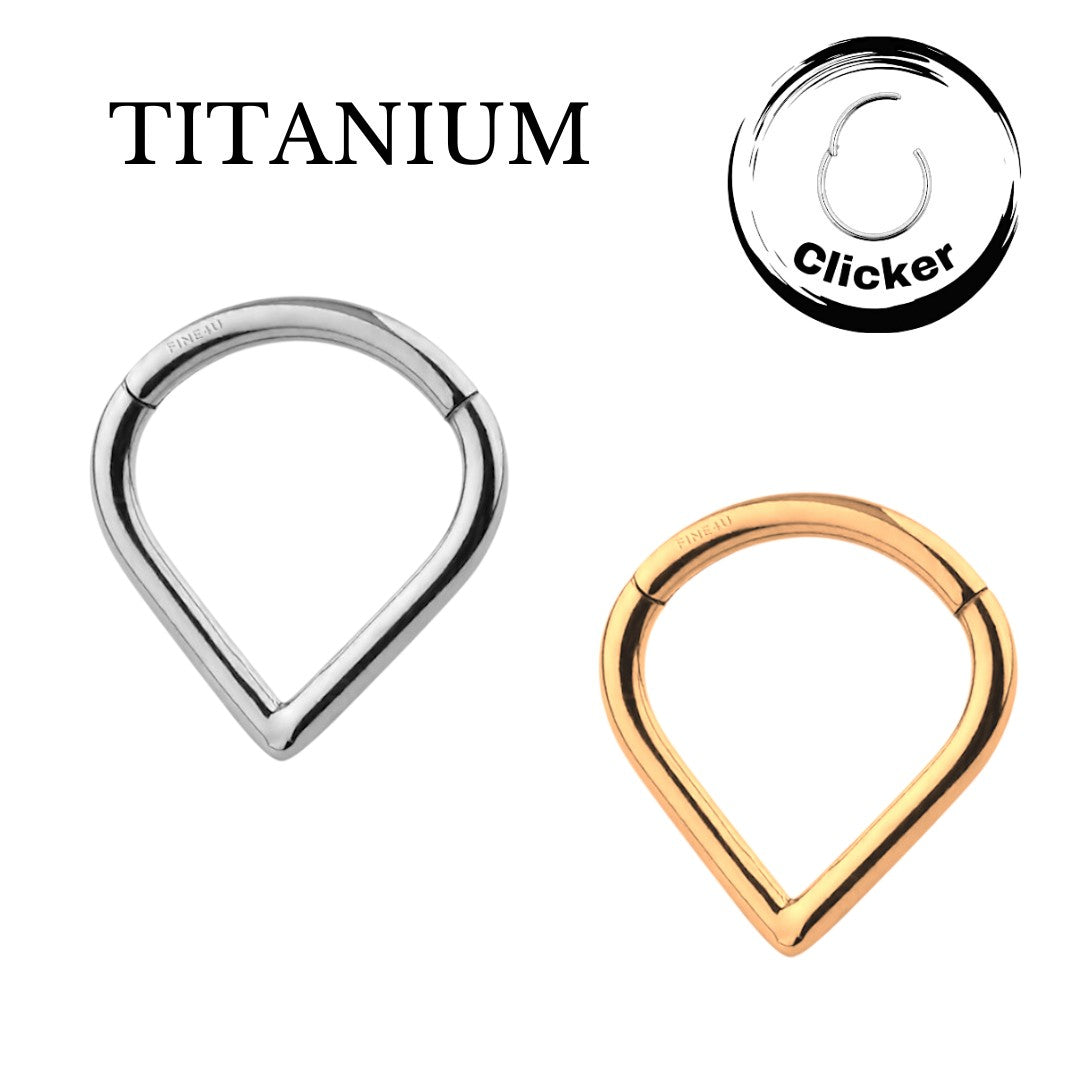 Implant Grade ASTM F136 Titanium V Shape Clicker